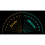 Clear Teaching Protractor. 180 degree. 10cm. Acute & Obtuse Markings 1