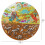 Boppi boppi 150 Piece Round Jigsaw Puzzle - Dinosaur 7