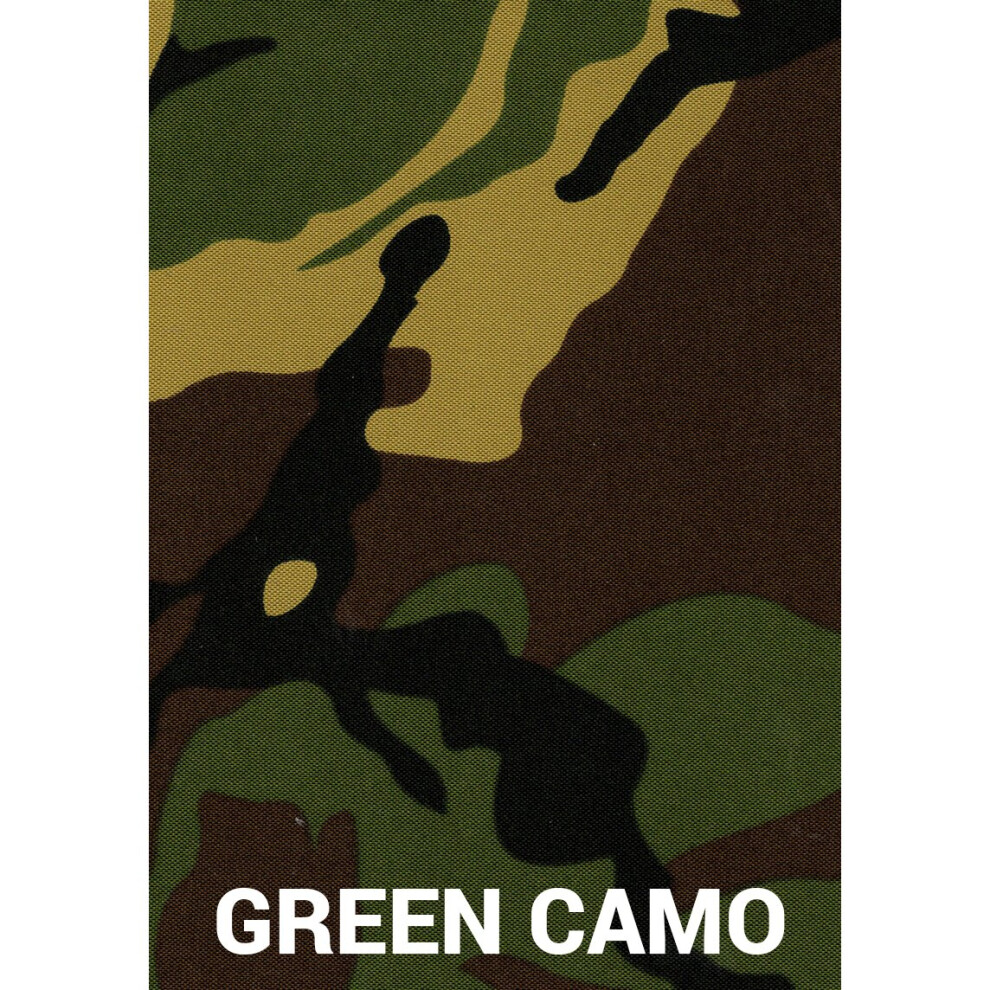( Camouflage, Driver's Seat & Single Passenger) Turtle Covers Ford Transit Custom 2013+ Seat Covers Green 5057605037714
