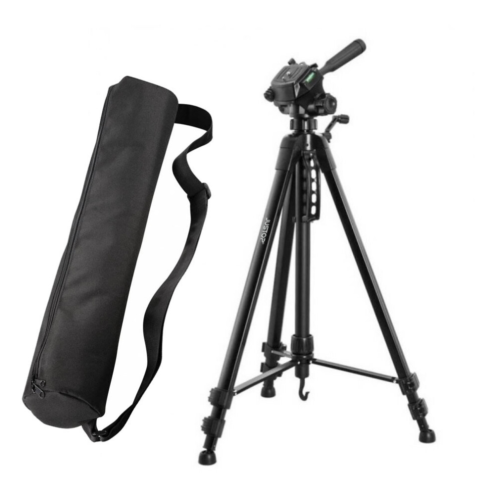 JUSTOP Large DSLR Camera Tripod 61" Aluminum Stand