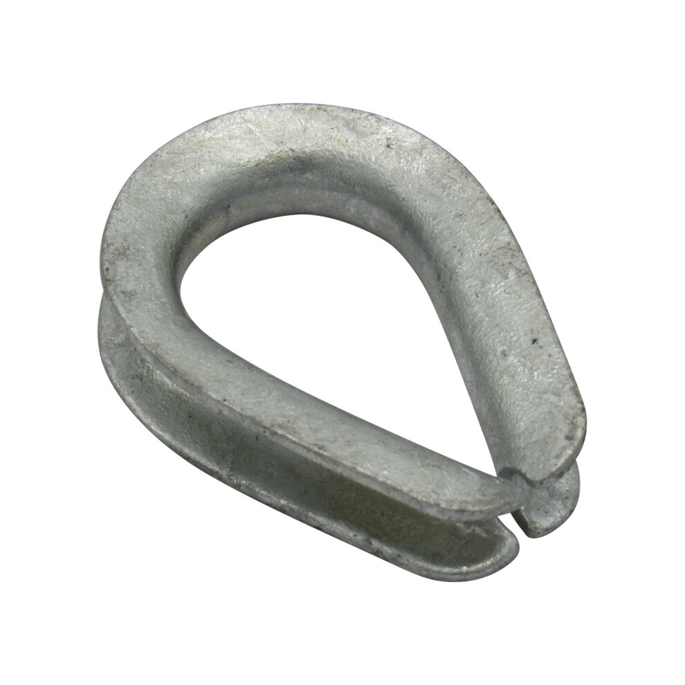 2.1/2" Us Fed Wire Rope Thimble - 64Mm Ff-T276b Type 3 Galvanised 600988503281