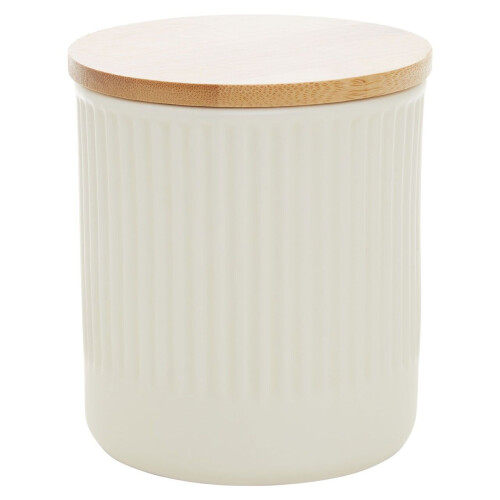 Premier Housewares GEOME CREAM STORAGE CANISTER 550ML