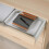 ALEX Drawer unit on castors, white stained/oak effect 67x66 cm 3