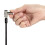 Kensington Universal 3-in-1 Keyed Laptop Lock Computer Device Security Lock 5