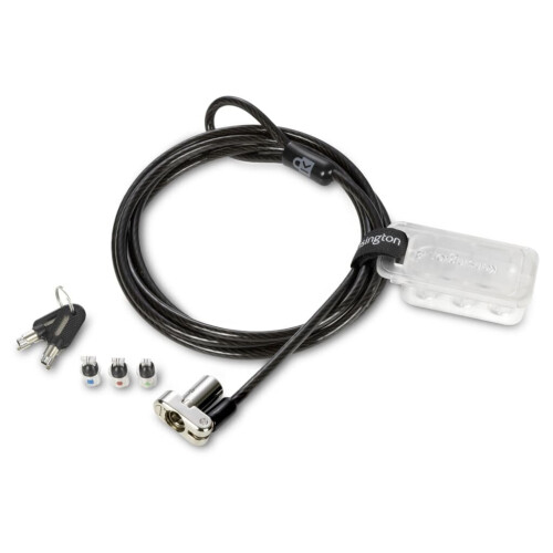Kensington Universal 3-in-1 Keyed Laptop Lock Computer Device Security Lock