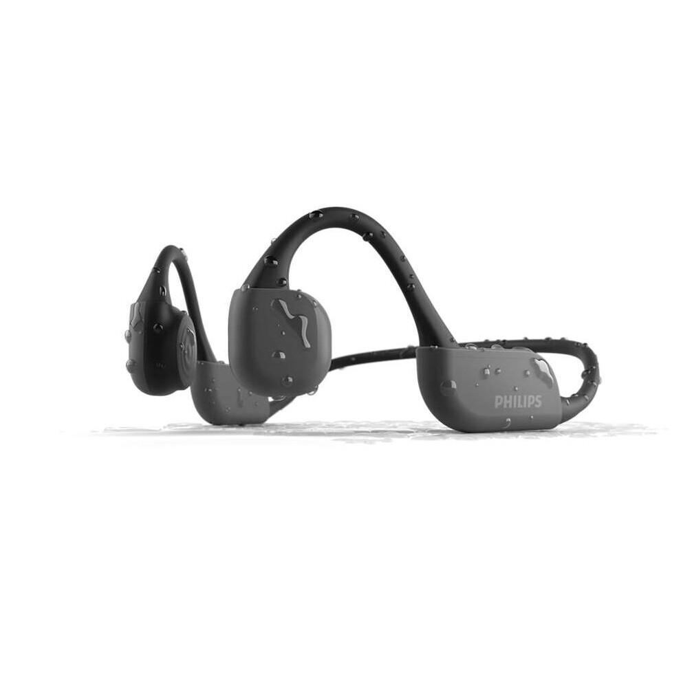 Philips TAA6606BK/00 Bone Conduction Bluetooth Headphones in Black-image-OPC-P8SZ6QB-NEW
