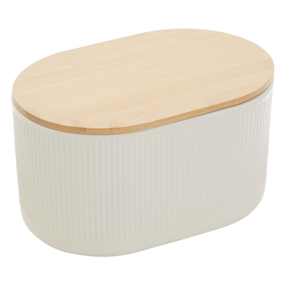 Premier Housewares Geome Storage Canister 5500Ml Cream