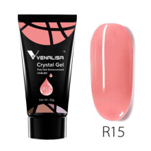(R15, Set of 1 Colours) Venalisa 30g Acrylic Crystal Jelly Nail Gel