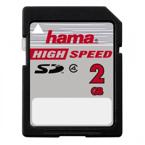 Hama High Speed Secure Digital Card 2 GB 00055377