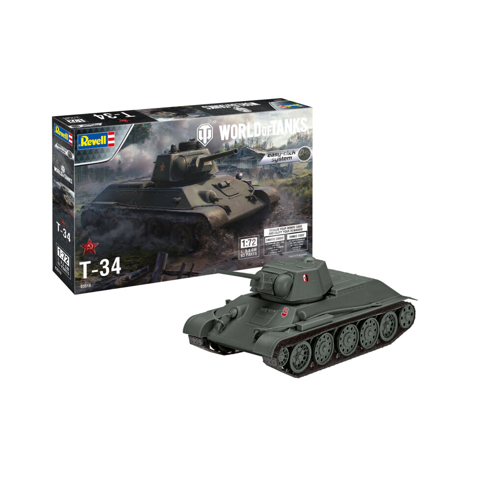 T 34 World Of Tanks 1:72 Scale