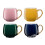 Set of 4 Harlem Gold Handled Mugs 4