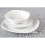 18pc White Everyday Square Dinner Set 4
