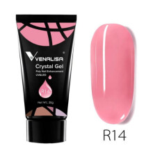 (R14, Set of 1 Colours) Venalisa 30g Acrylic Crystal Jelly Nail Gel