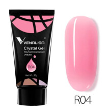 (R04, Set of 1 Colours) Venalisa 30g Acrylic Crystal Jelly Nail Gel