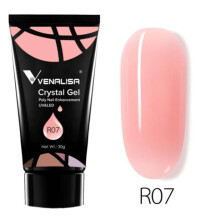 (R07, Set of 1 Colours) Venalisa 30g Acrylic Crystal Jelly Nail Gel