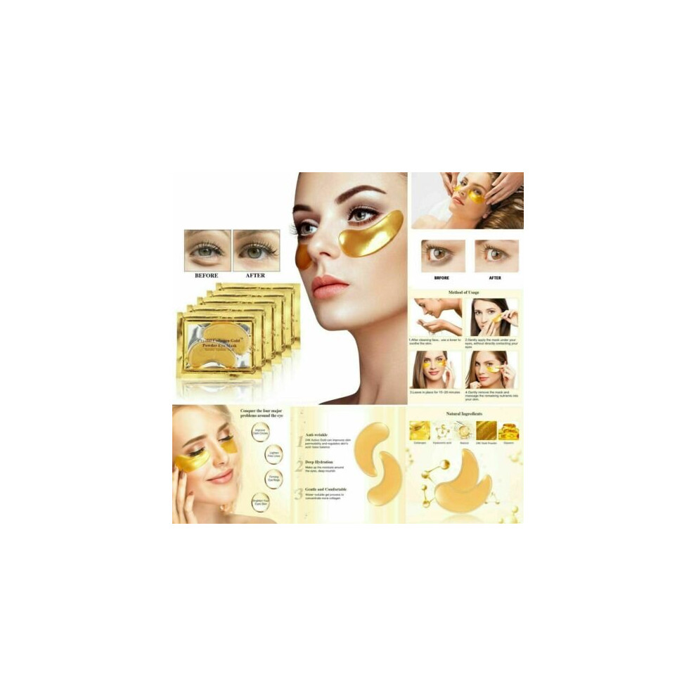 2 Collagen Under Eye Cream Mask Patch dark circle eye pad bag wrinkle