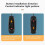(Black) 240V 10A Inline Switch ON/OFF Button with LED UK 4