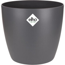 (Anthracite ) Elho Brussels Round 30 - Flowerpot