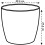 (Anthracite ) Elho Brussels Round 30 - Flowerpot 4