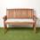 Homescapes (Two Seater) Grey Stripe Bench Cushion 5