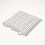 Homescapes (1 Seat Pad) Grey Stripe Seat Pad with Button Straps 100% Cotton 2