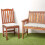 Homescapes (Three Seater) Grey Stripe Bench Cushion 6