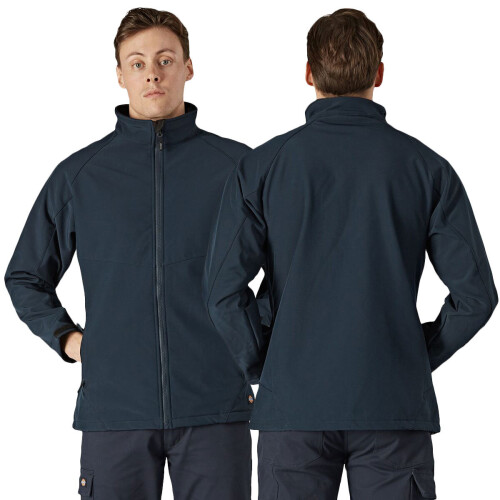 Dickies DICKIES Unisex Waterproof Jacket Softshell Breathable Lightweight Work Coat 1