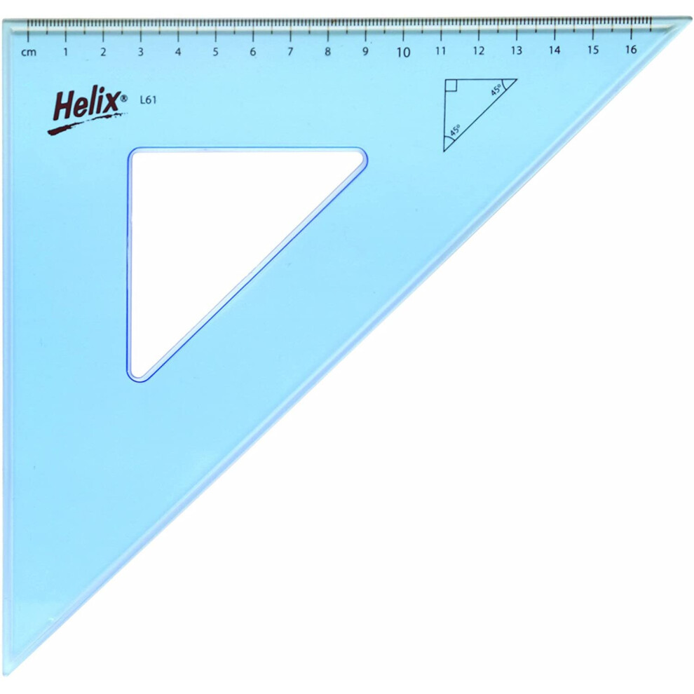 Helix  26cm 45 Degree Set Square