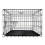 Dog Cage Folding 2 Door Crate   30" Black 7