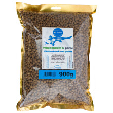 (900g) Wheatgerm & garlic floating winter koi feed pellets