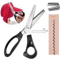 Zig Zag Sewing Scissor Dressmaking Handicraft Fabric Pinking Shears