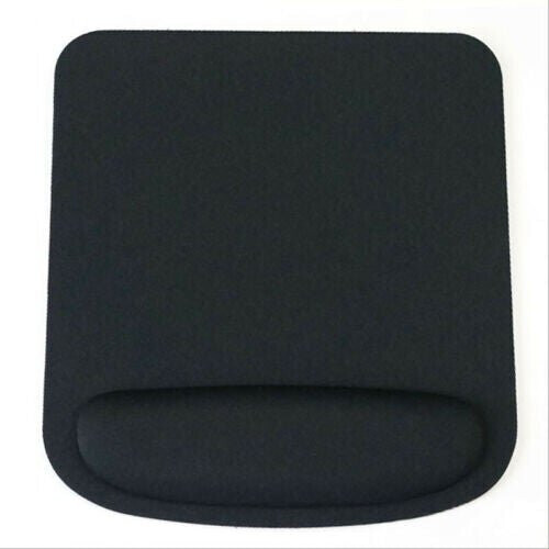 (Red) Square 5mm Mouse Mat with Wrist Support 2