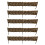 Selections Willow Hurdles Lawn Edging (120cm x 20cm) - 5 Panels 1