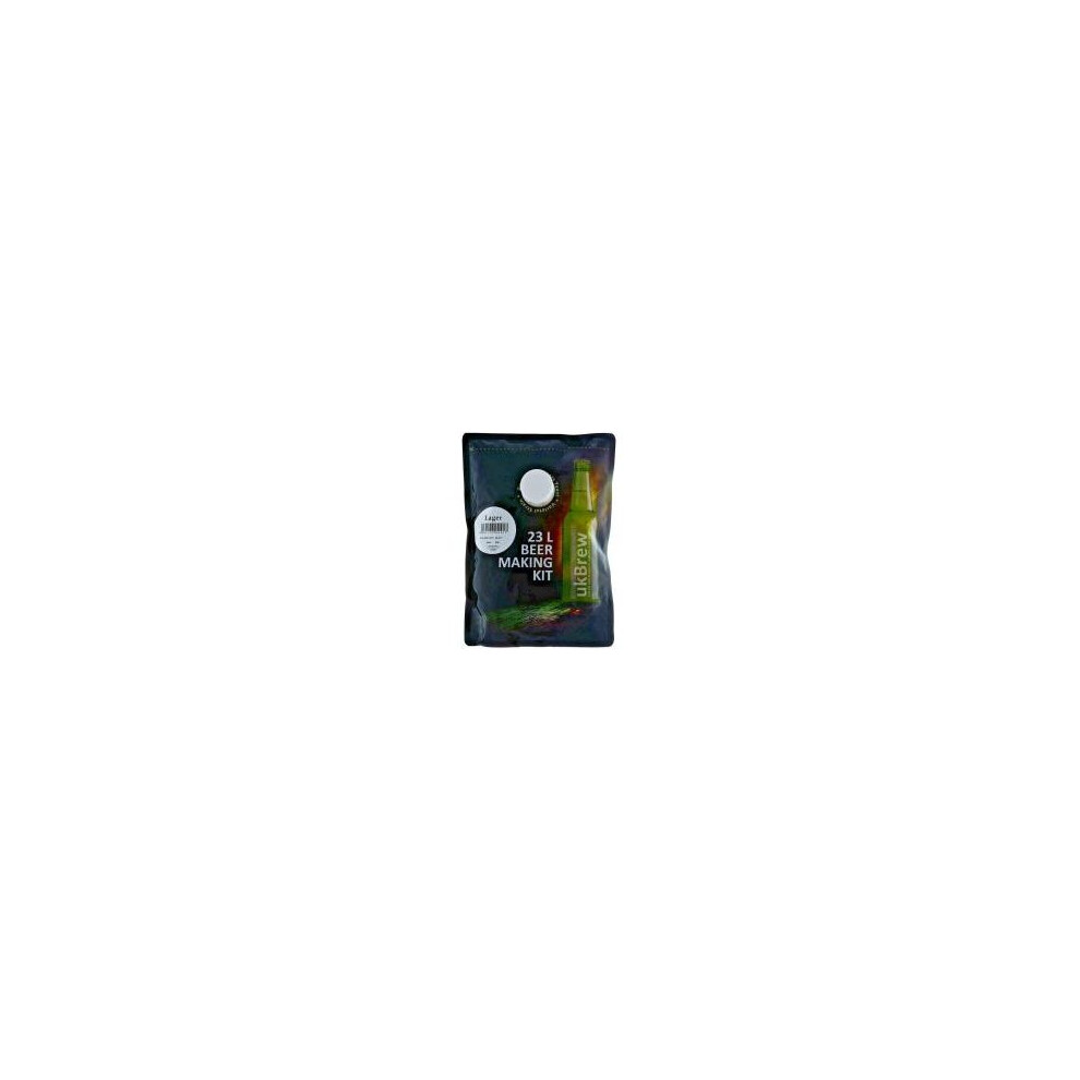 Hambleton Bard Ukbrew Lager Kit 1.6Kg: Makes 40 Pints (23L) Of English Lager, 5% Abv, Crisp Finish, Easy Homebrew