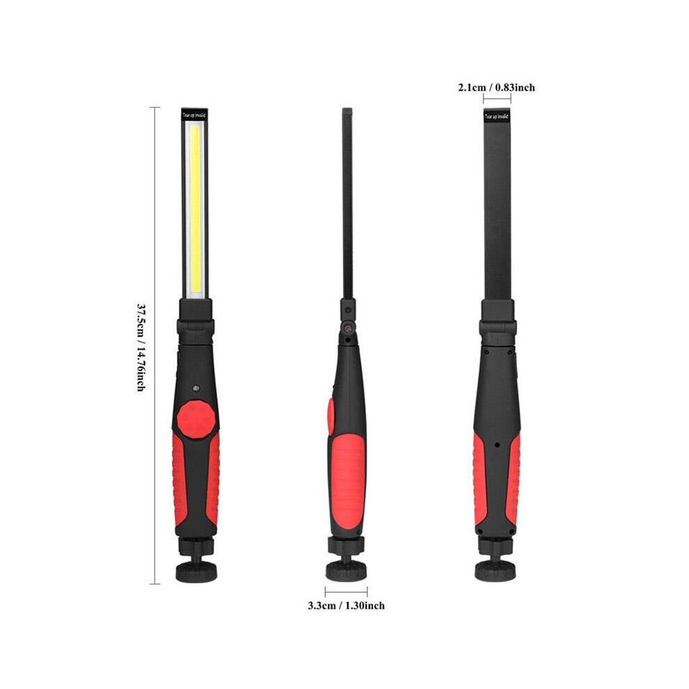 (Green) COB LED Magnetic Work Light Rechargeable Lamp