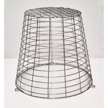 Terminal Flue Guard Round 9.5 x 8.5" Stainless Steel Boiler Vent