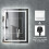 LUVODI Led Backlit Light Badspiegel Wandmontage Dimmer Eitelkeitsspiegel 7
