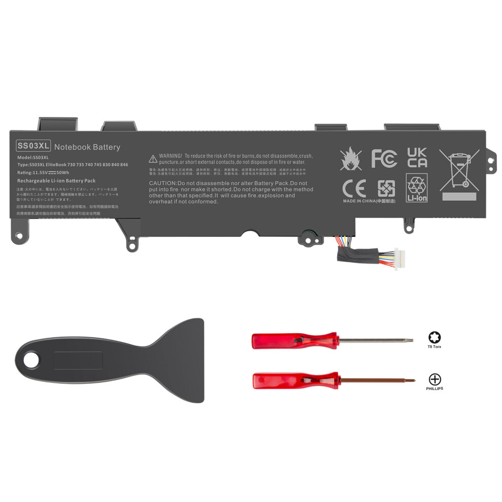 FUTUREBATT SS03XL Laptop Battery for HP EliteBook 830 840 846 ZBOOK 14U G5 HSTNN-LB8G HSTNN-1B8C 933321-855 933321-852