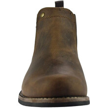 (9 UK, Brown) Woodland Mens Leather Dealer/Chelsea Boot