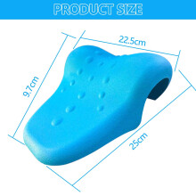 (E) Neck Shoulder Stretcher Relaxer Cervical Chiropractic Traction Device Pillow for Pain Relief Cervical Spine Alignment Gift