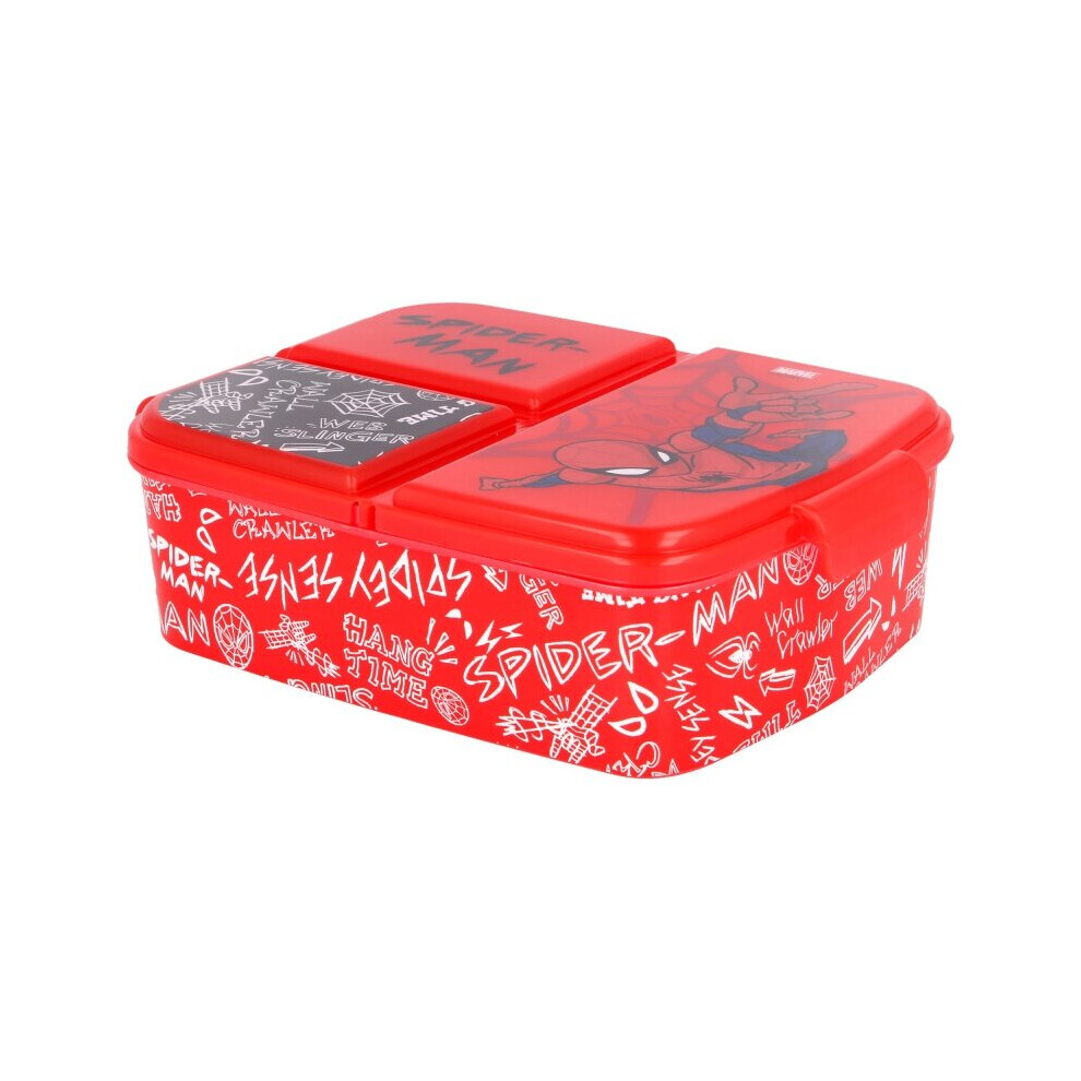 Spiderman Multi Compartment Sandwich Box