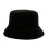 (Black) Soft Teddy Winter Bucket Hat 1