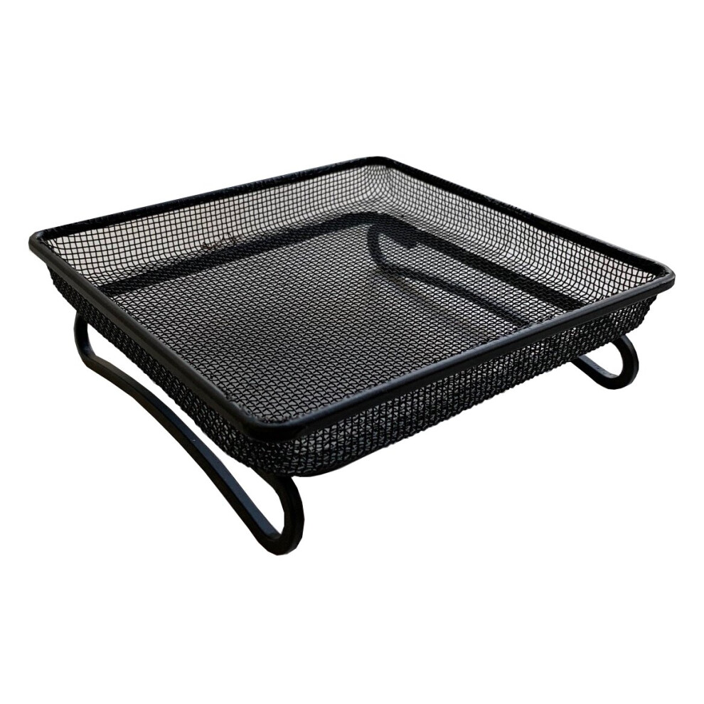 Metal Ground Bird Feeder Seed & Nut Tray