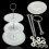3 Tier Plastic Cake Stand Afternoon Tea Wedding Plates Party Embossed 4