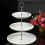 3 Tier Plastic Cake Stand Afternoon Tea Wedding Plates Party Embossed 3
