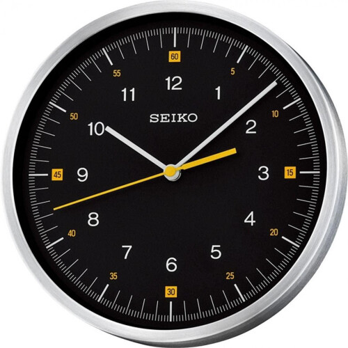Seiko Seiko QXA566J Wall Clock, Black Dial