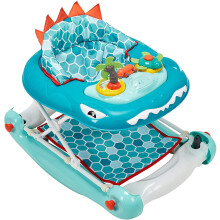 MyChild Dino 3-in-1 Walk n Rock, Aqua, Dino