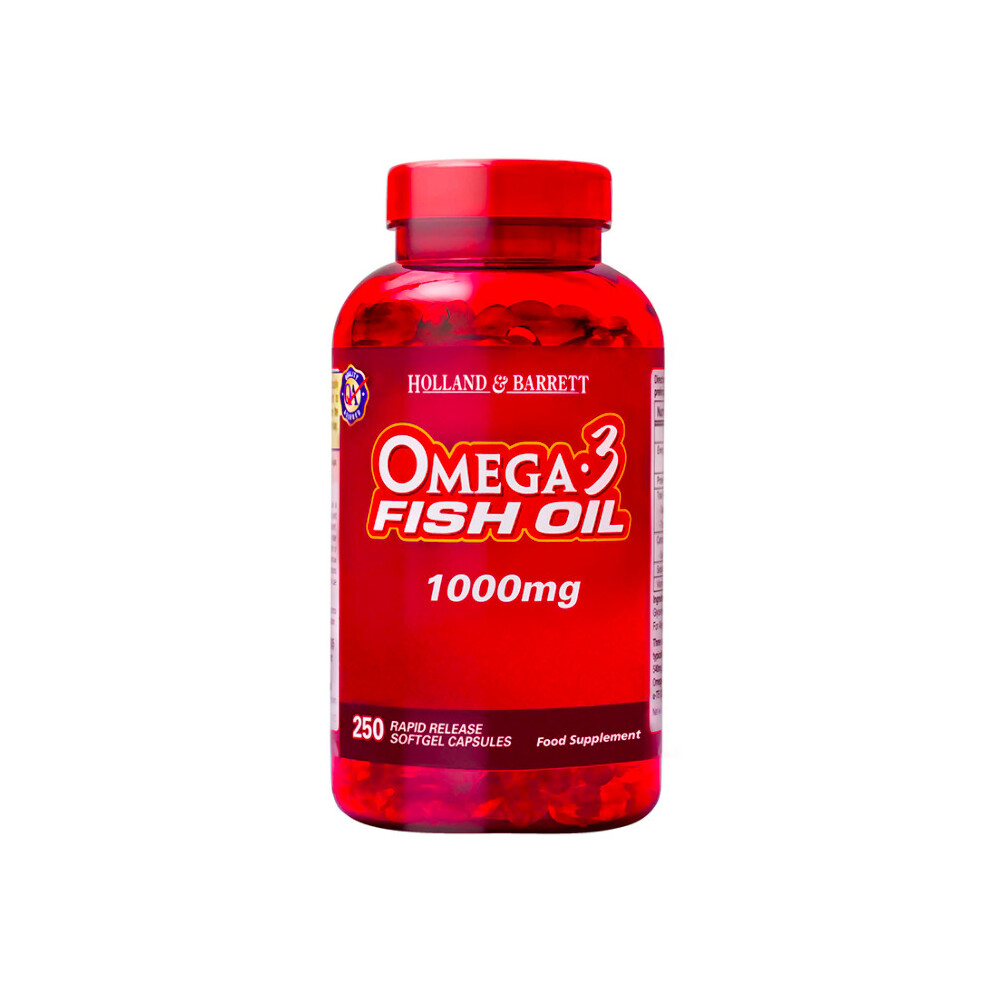 Holland & Barrett OMEGA3 FISHOIL 1000MG 250S