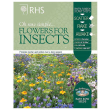 Mr Fothergill's RHS Easy Sow Pollinator Flowers For Insects Seeds Scatter Box