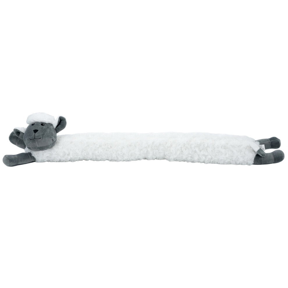 (White) The Magic Toy Shop Novelty Sheep Micro-fleece Soft and Cuddly Draught/Draft Excluder